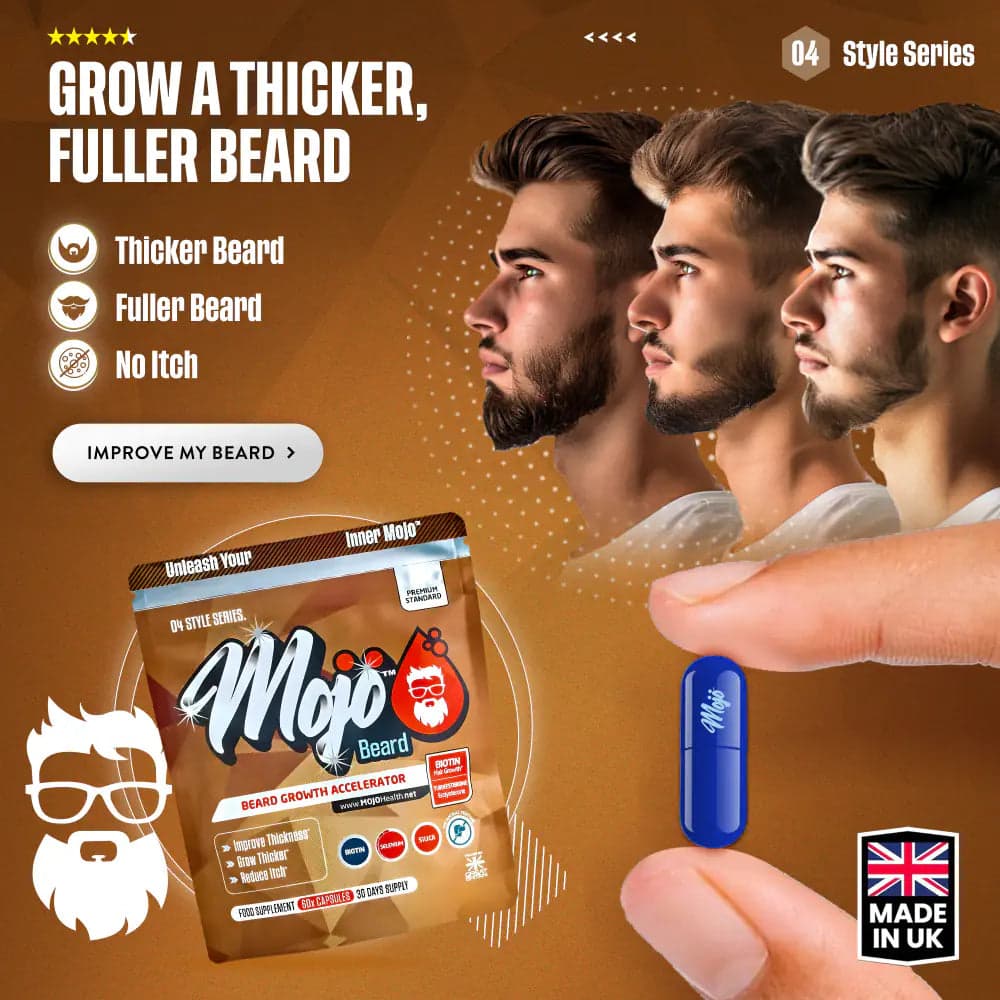 MOJO™ BEARD Capsules (Bundle) — ücretsiz hediye 3