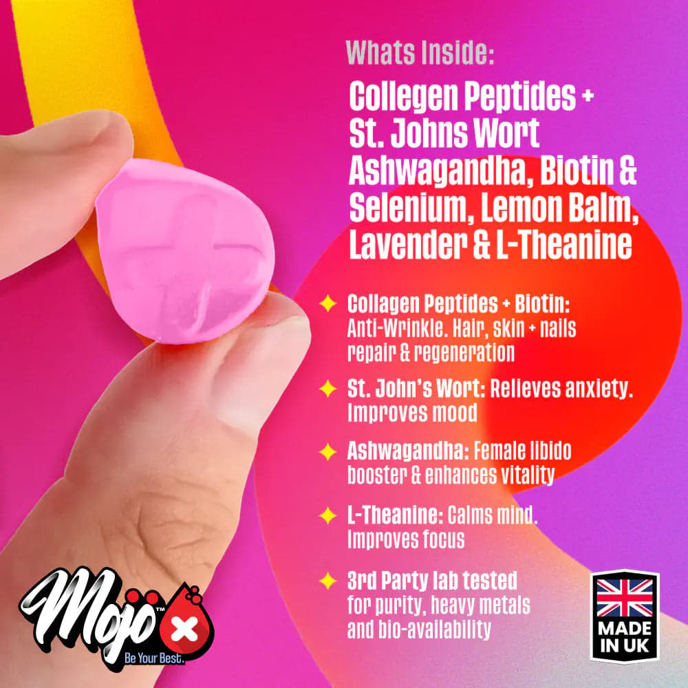 MOJO™ GLOW Gummies (Paket) — ücretsiz hediye 3
