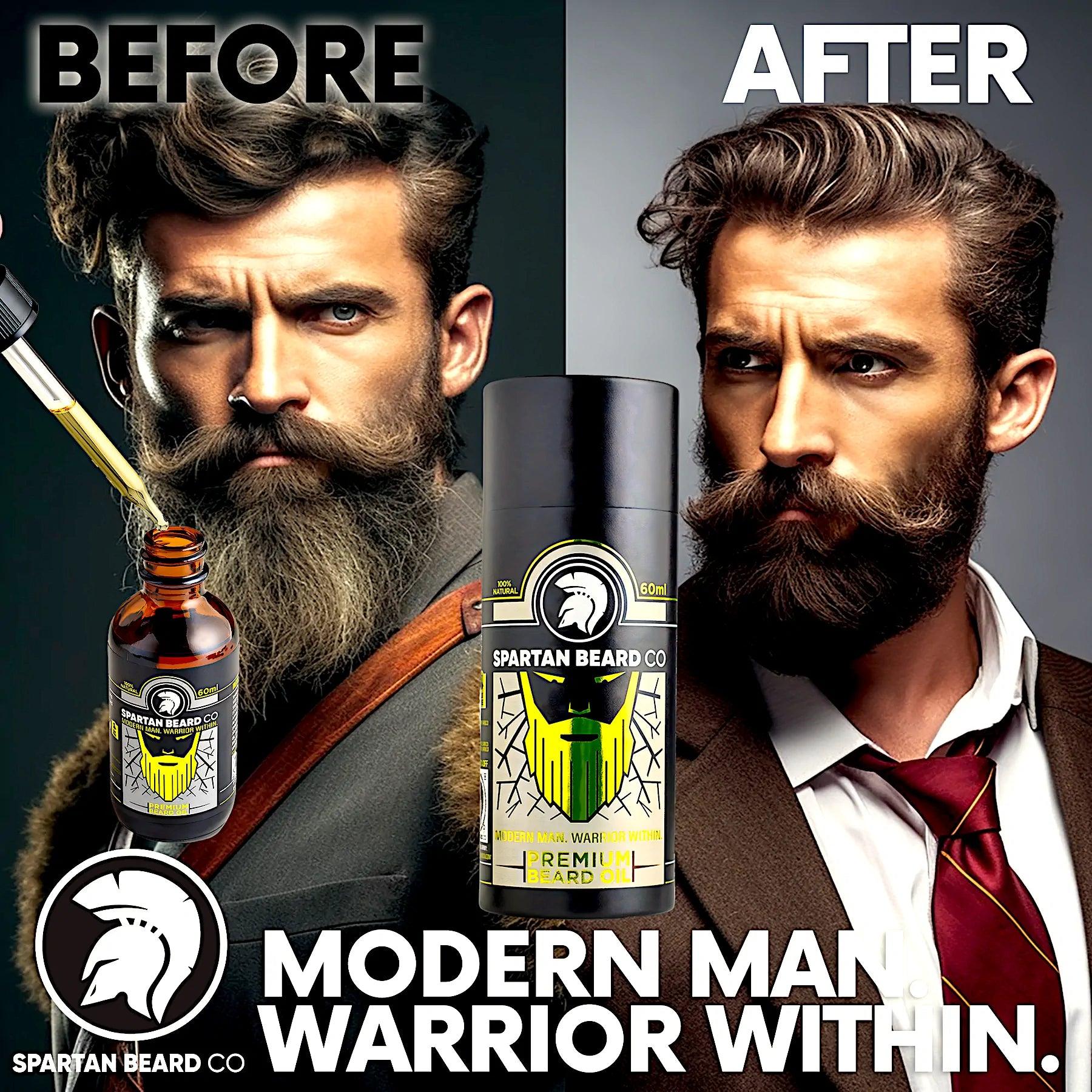 SPARTAN BEARD™ Oil (Paket) — ücretsiz hediye 3