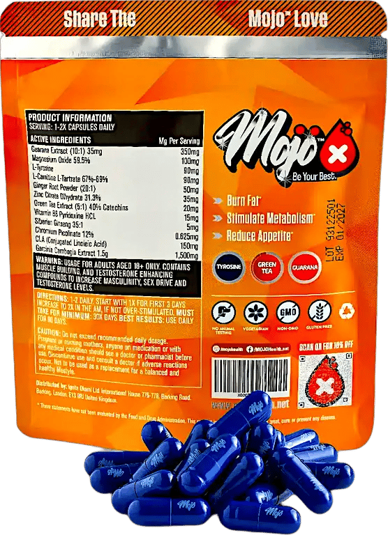 MOJO™ BURN Capsules (Erkekler)